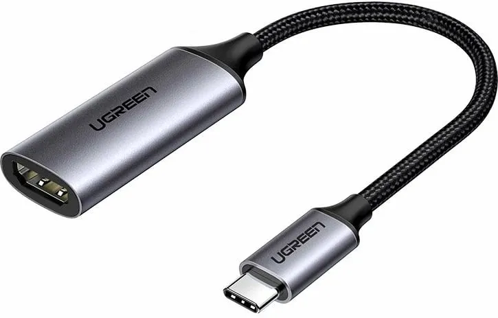 Adapter Ugreen USB Type C në HDMI 2.0, 4K @ 60 Hz, Thunderbolt 3, Gri - 1