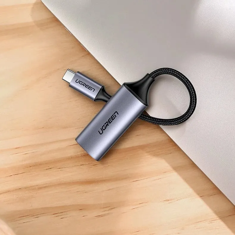 Adapter Ugreen USB Type C në HDMI 2.0, 4K @ 60 Hz, Thunderbolt 3, Gri - 9