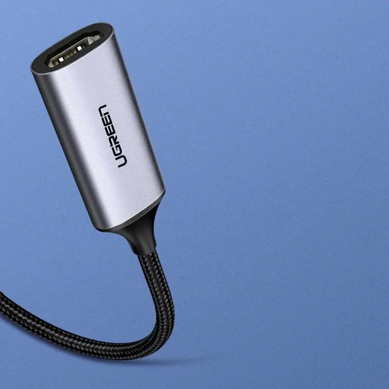 Adapter Ugreen USB Type C në HDMI 2.0, 4K @ 60 Hz, Thunderbolt 3, Gri - 10