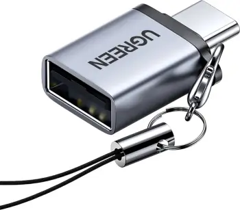 Adapter USB-C në USB-A 3.0 Ugreen US270 me litar, Gri