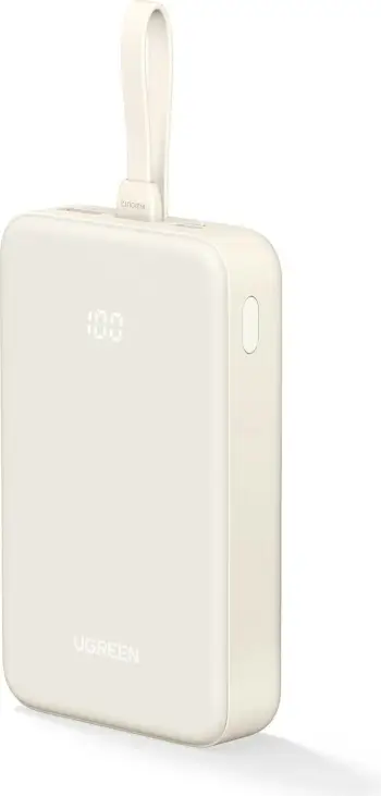 Power bank Ugreen 35340, 20000 mAh, bezhë