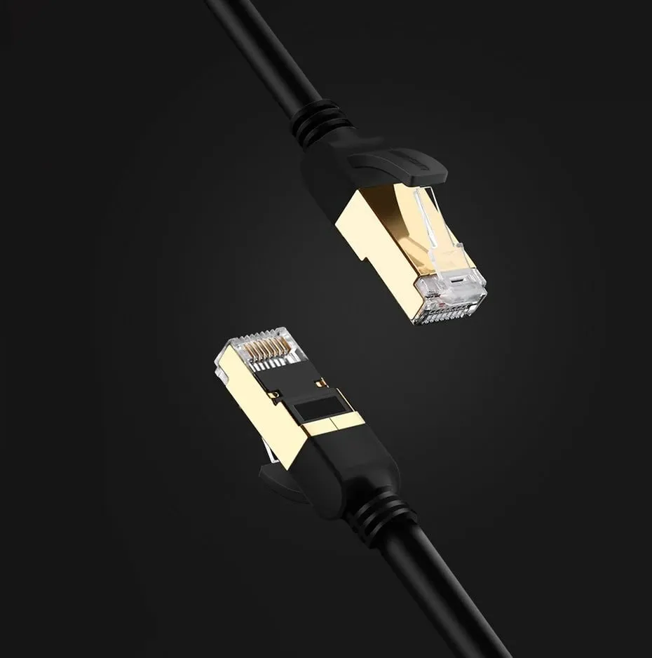 Kabllo rrjeti Ugreen Cat 7 STP, RJ45, 2m, e zezë - 5