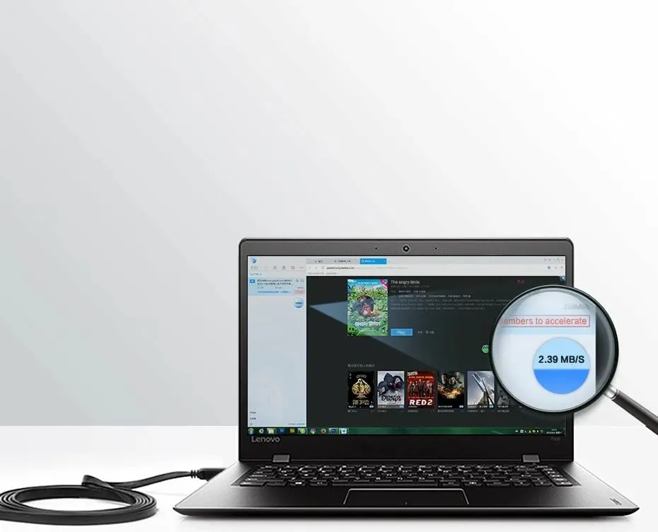 Kabllo rrjeti Ugreen Cat 7 STP, RJ45, 2m, e zezë - 8