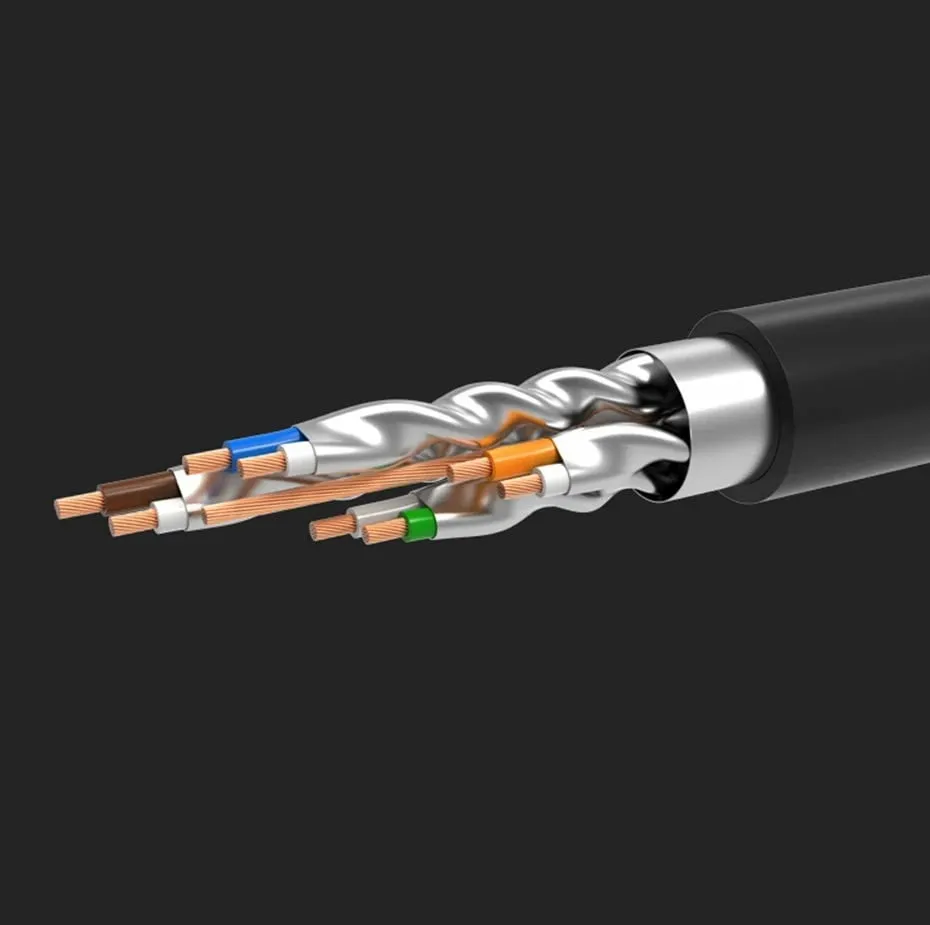 Kabllo rrjeti Ugreen Cat 7 STP, RJ45, 2m, e zezë - 10