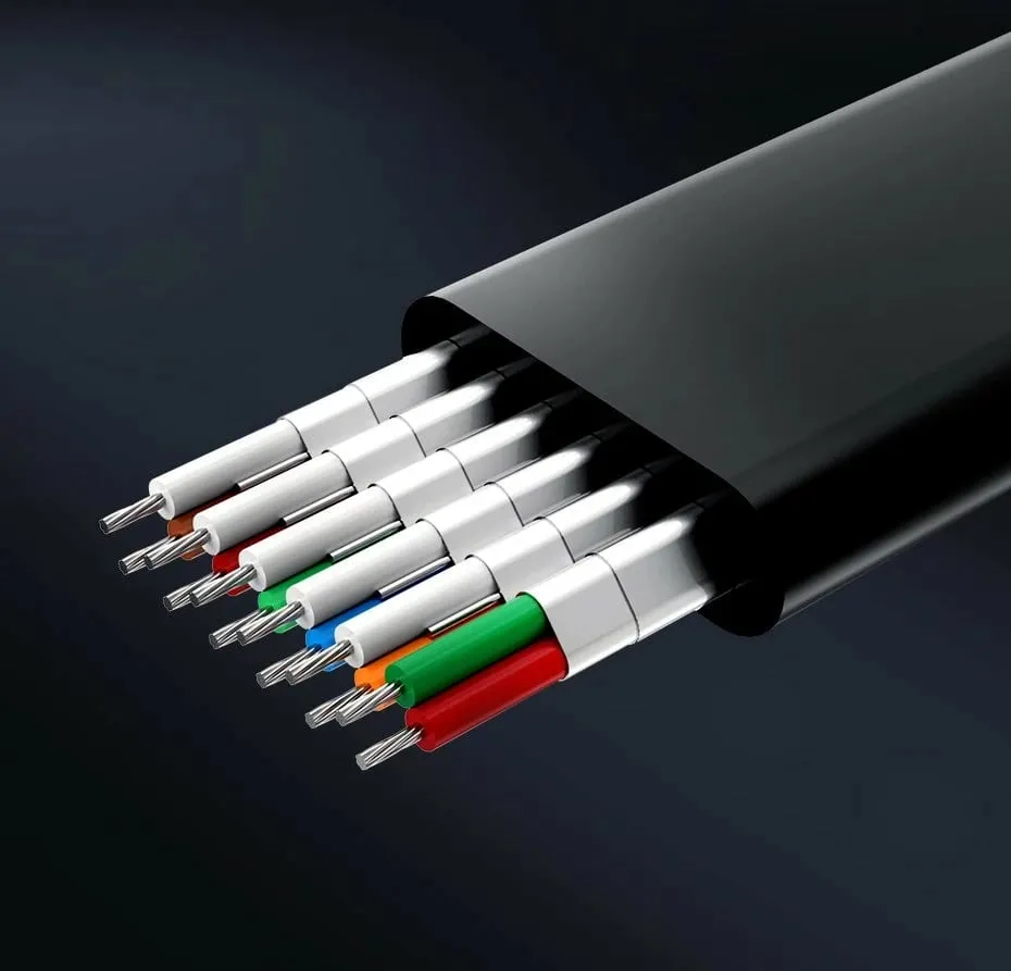 Adapter HDMI në VGA Ugreen 40248, me micro USB dhe audio 3.5mm, Zi - 12