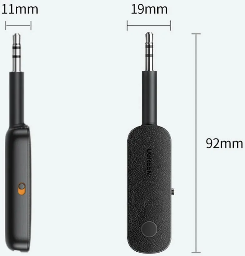 Transmetues/pranues Bluetooth Ugreen CM403, mini jack 3.5mm, i zi - 17