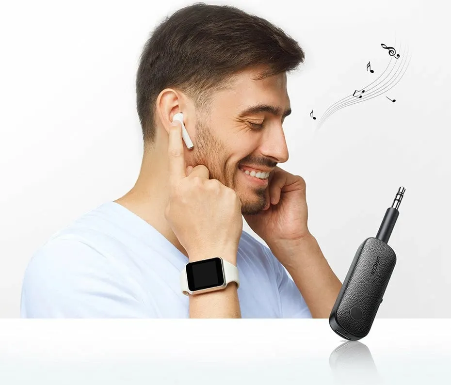 Transmetues/pranues Bluetooth Ugreen CM403, mini jack 3.5mm, i zi - 9