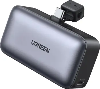 Powerbank Ugreen PB503, 5000mAh, USB-C, Gri