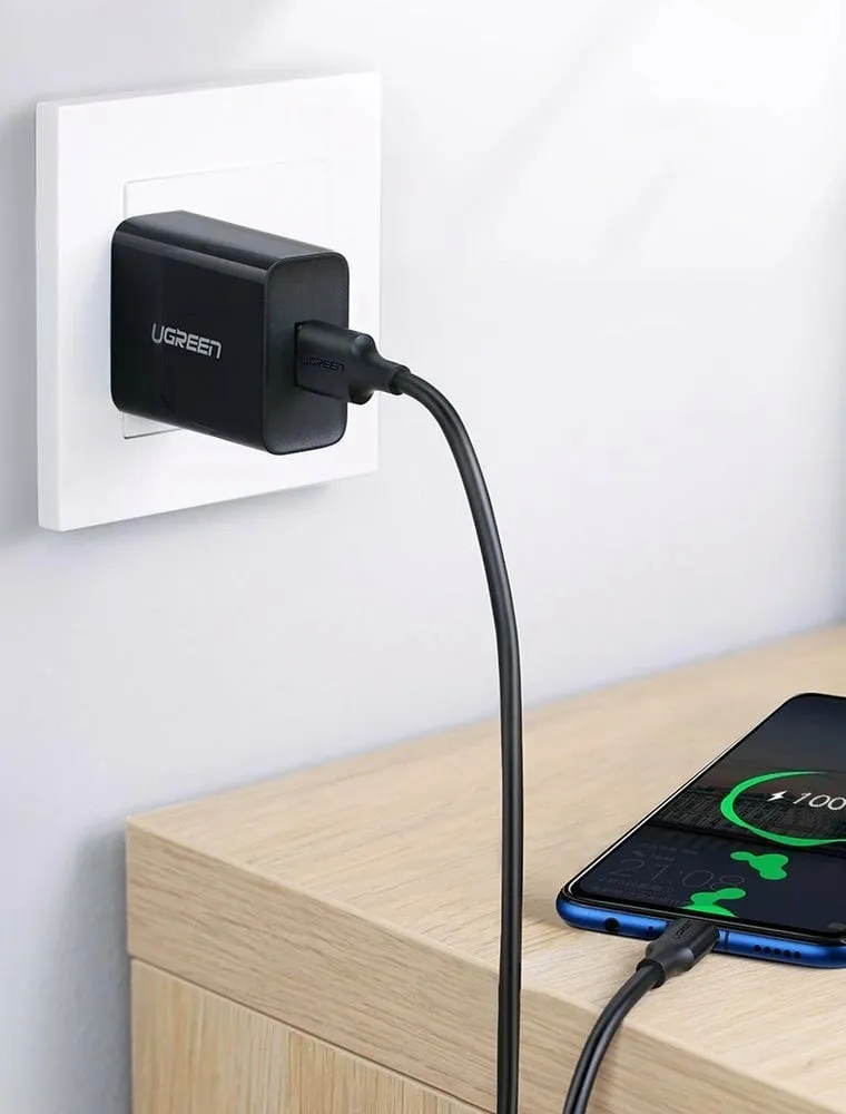 Kabllo USB UGREEN 60137, 1.5m, USB 2.0 në Micro-USB, e zezë - 18