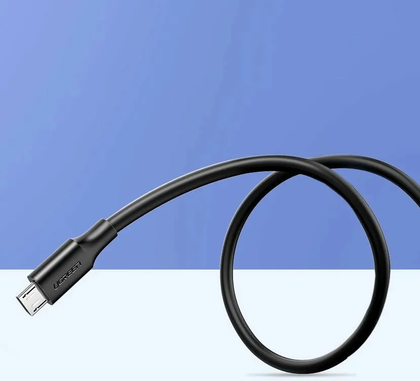 Kabllo USB UGREEN 60137, 1.5m, USB 2.0 në Micro-USB, e zezë - 10