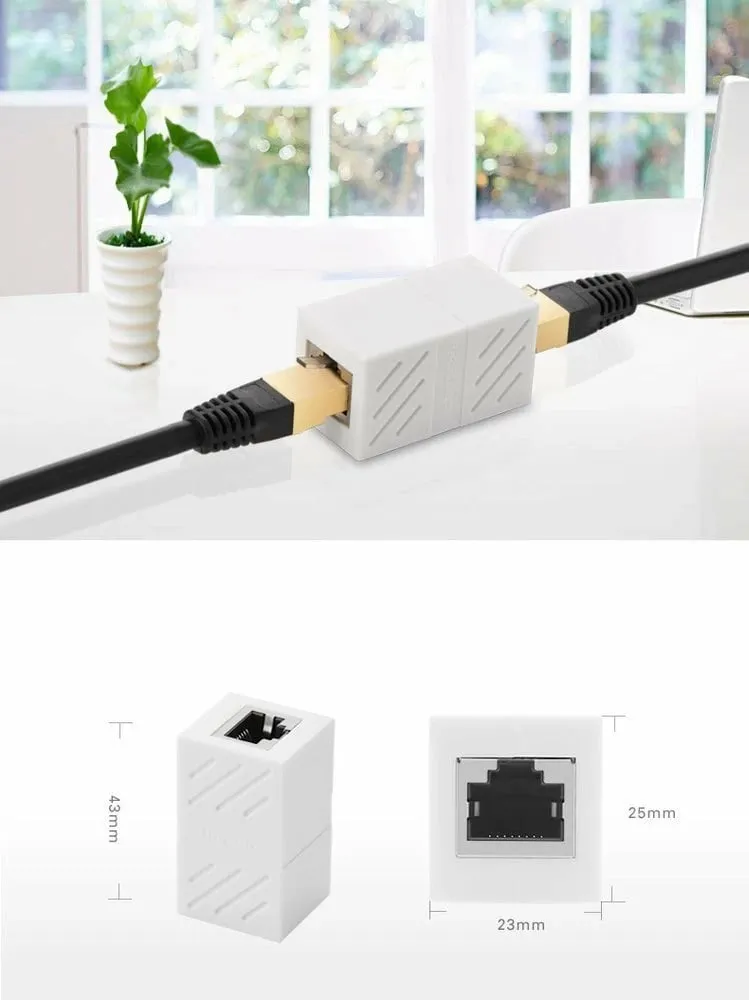 Lidhës rrjeti Ugreen RJ45 Cat 7, 20311, i bardhë - 4