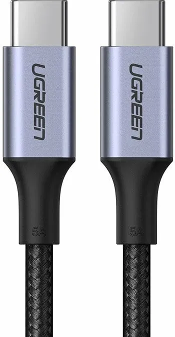 Kabllo USB-C në USB-C Ugreen US316 70429, 2m, 100W, Gri - 1