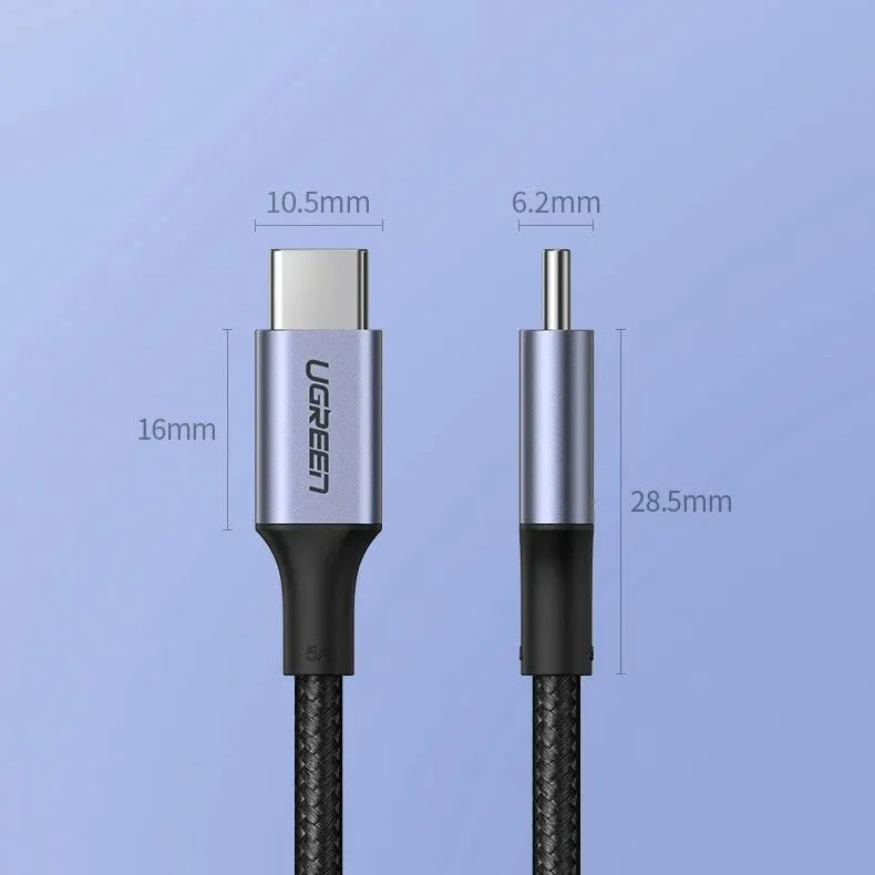 Kabllo USB-C në USB-C Ugreen US316 70429, 2m, 100W, Gri - 12