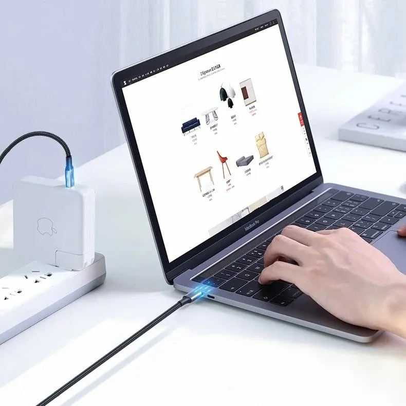 Kabllo USB-C në USB-C Ugreen US316 70429, 2m, 100W, Gri - 14