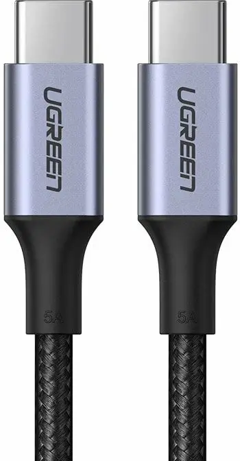 Kabllo USB-C në USB-C Ugreen US316 70429, 2m, 100W, Gri