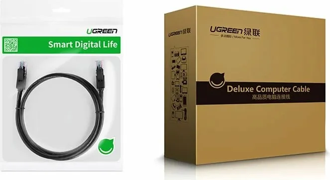 Kabllo rrjeti Ugreen Cat 6 UTP, RJ45, 20m, e zezë - 12