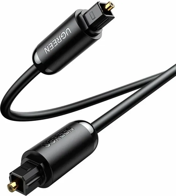 Kabllo optike audio Ugreen Toslink Toslink, 1.5m, SPDIF, e zezë - 1