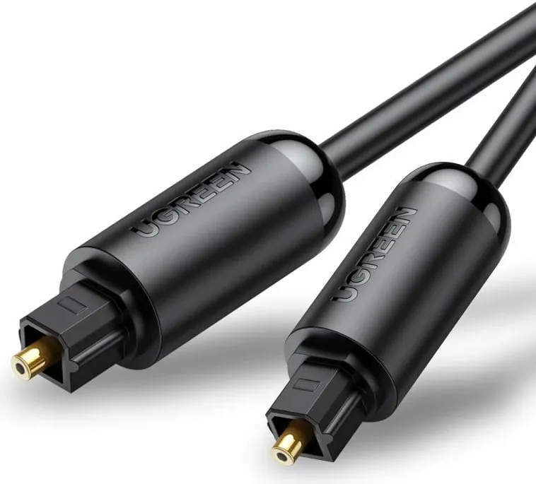 Kabllo optike audio Ugreen Toslink Toslink, 1.5m, SPDIF, e zezë - 2