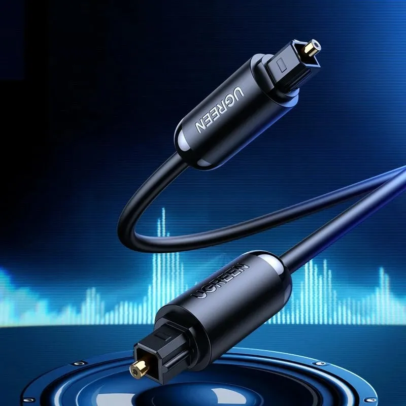 Kabllo optike audio Ugreen Toslink Toslink, 1.5m, SPDIF, e zezë - 3