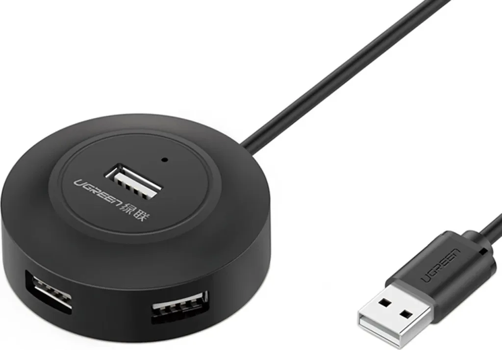 HUB USB Ugreen CR106, 4xUSB-A 2.0, 1m, i zi - 1