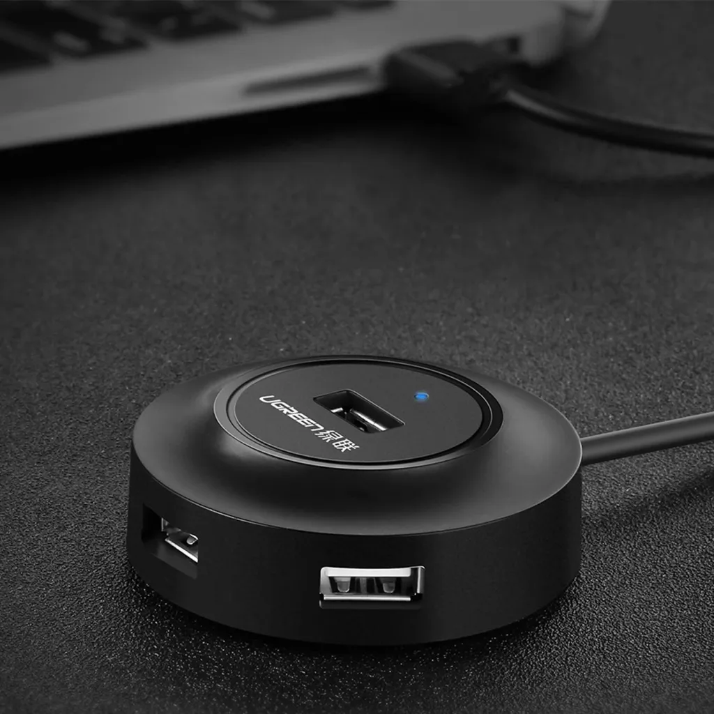 HUB USB Ugreen CR106, 4xUSB-A 2.0, 1m, i zi - 2