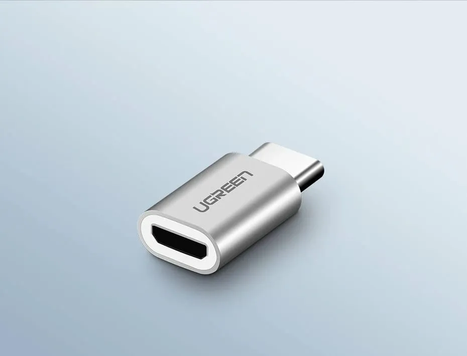 Adapter Ugreen micro USB në USB Type-C, i zi - 12