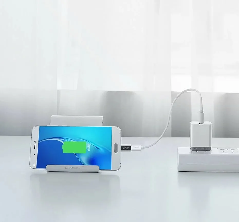 Adapter Ugreen micro USB në USB Type-C, i zi - 8