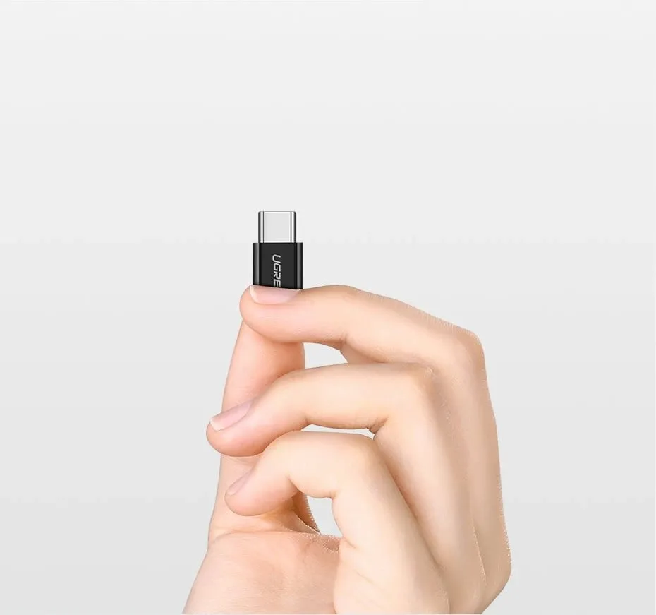 Adapter Ugreen micro USB në USB Type-C, i zi - 9