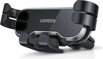 Mbajtës gravitacional për telefon, Ugreen 80539, për grilë të ajrit, i zi