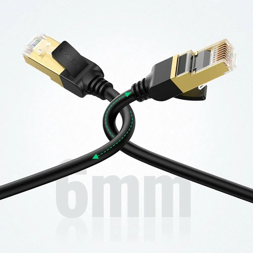 Kabllo rrjeti Ugreen NW107, RJ45, Cat.7 STP, 15m, i zi - 8