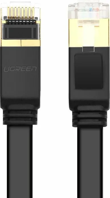Kabllo rrjeti Ugreen NW106 11265, Cat 7 STP, RJ45, 10m, e zezë - 2