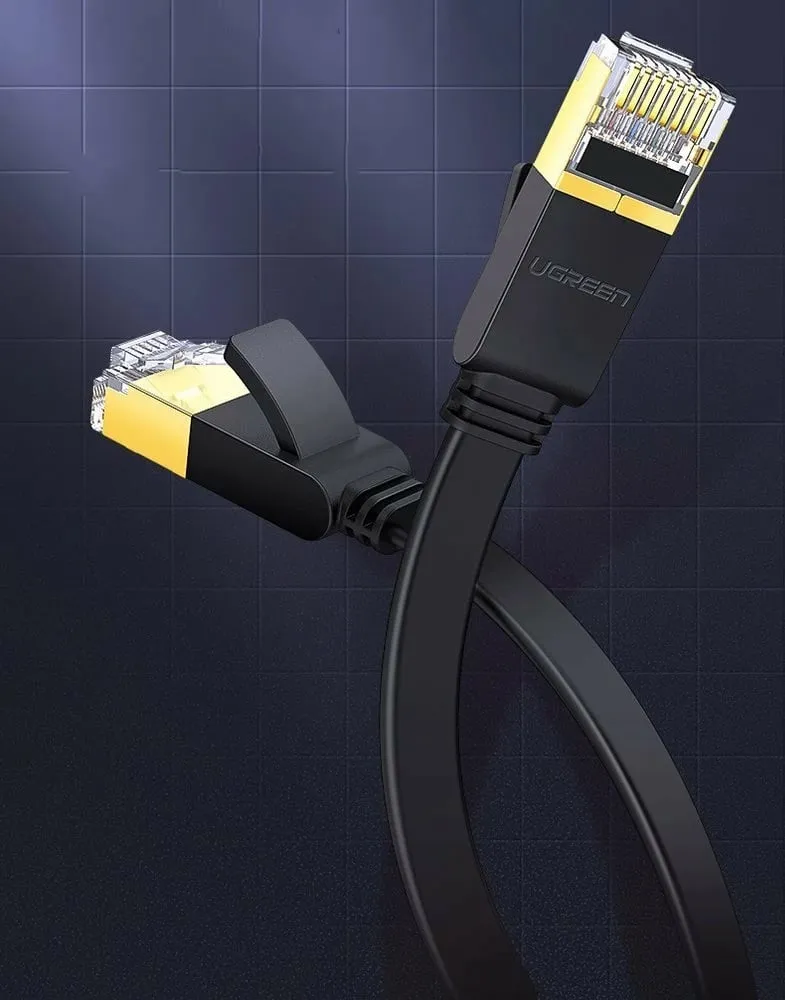Kabllo rrjeti Ugreen NW106 11265, Cat 7 STP, RJ45, 10m, e zezë - 16