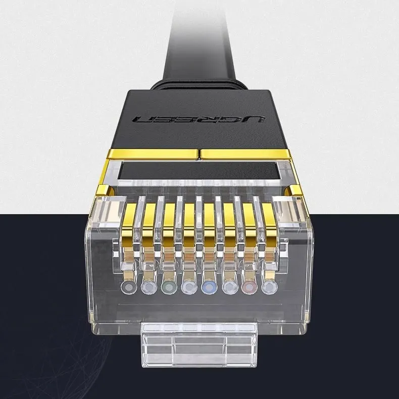 Kabllo rrjeti Ugreen NW106 11265, Cat 7 STP, RJ45, 10m, e zezë - 21