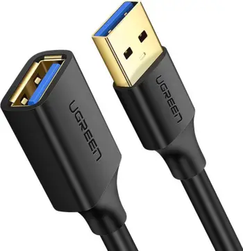 Kabllo zgjatues USB-A në USB-A Ugreen 0.5m, USB 3.0, e zezë
