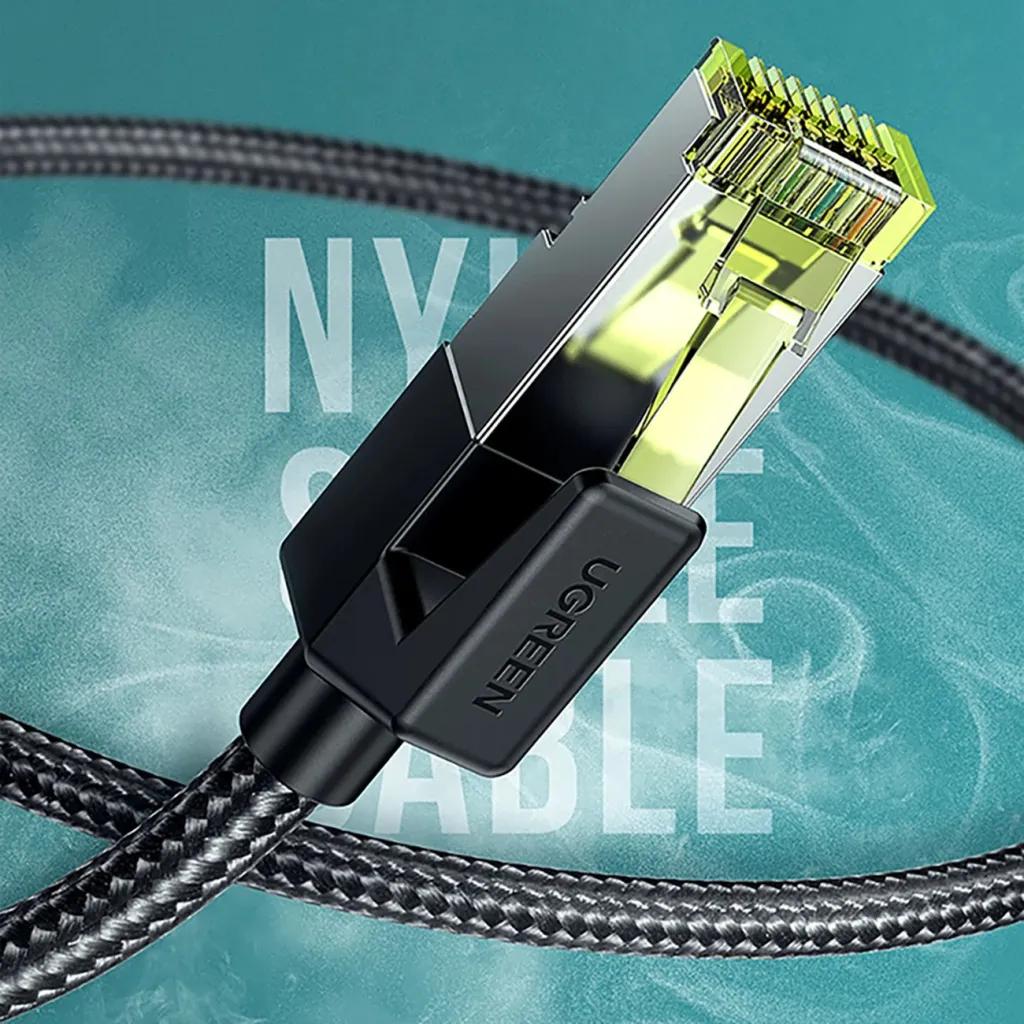 Kabllo rrjeti Ugreen NW150 80425, Cat 7, RJ45, 5m, e zezë - 2