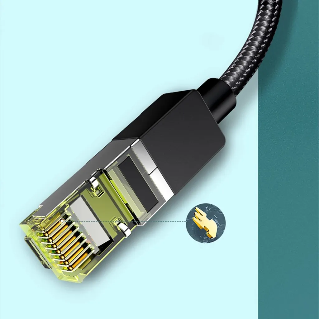 Kabllo rrjeti Ugreen NW150 80425, Cat 7, RJ45, 5m, e zezë - 4