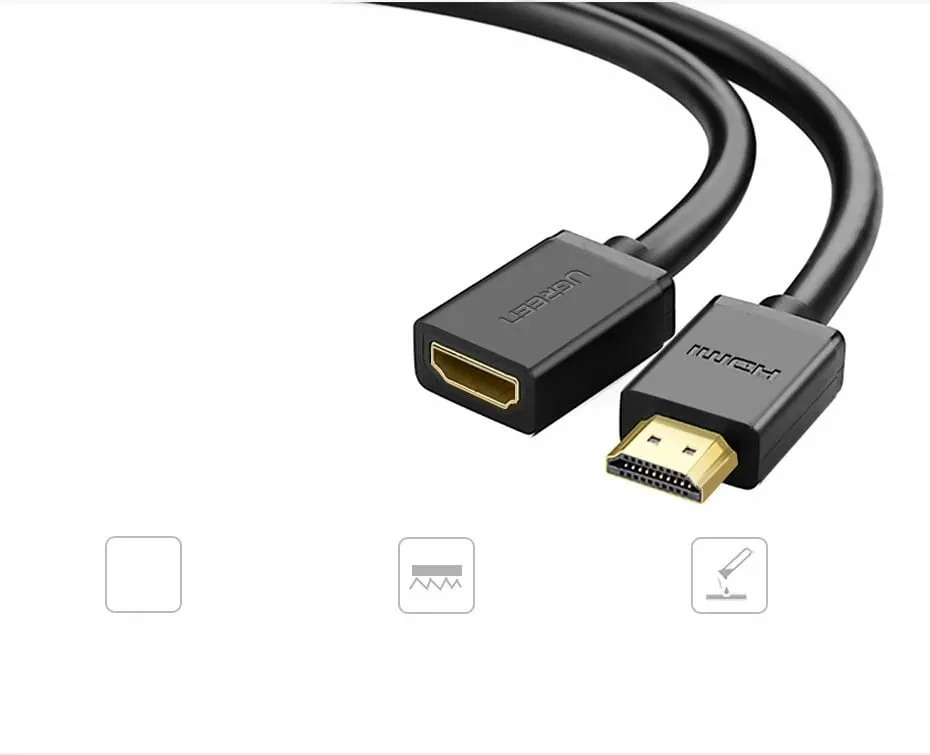 Kabllo HDMI Ugreen HD107 10142, 2m, 4K, e zezë - 11