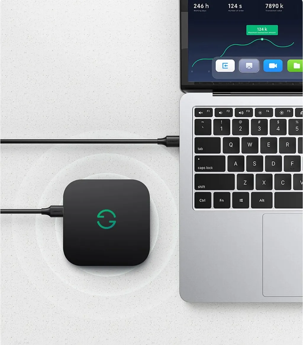 Kabllo Ugreen US128 90576 USB-A 3.0 në USB-A 3.0, 3m, e zezë - 4