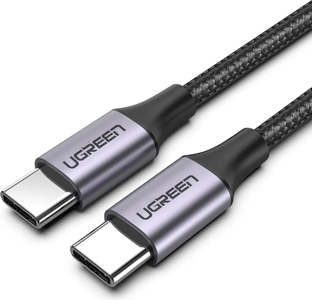 Kabllo Ugreen USB-C 3.1 PD Power Delivery, 60W, 1.5m, e hirtë - 1