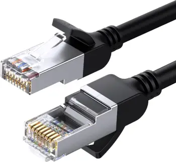 Kabllo rrjeti Ugreen NW101 50194, Cat 6 U/UTP, RJ45, 5m, e zezë
