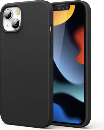 Këllëf telefoni Ugreen Protective Silicone Case, për iPhone 13 mini, silikoni fleksibël, i zi