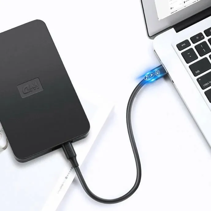 Kabllo USB në mini USB Ugreen US132 30472, 2 m, e zezë - 18