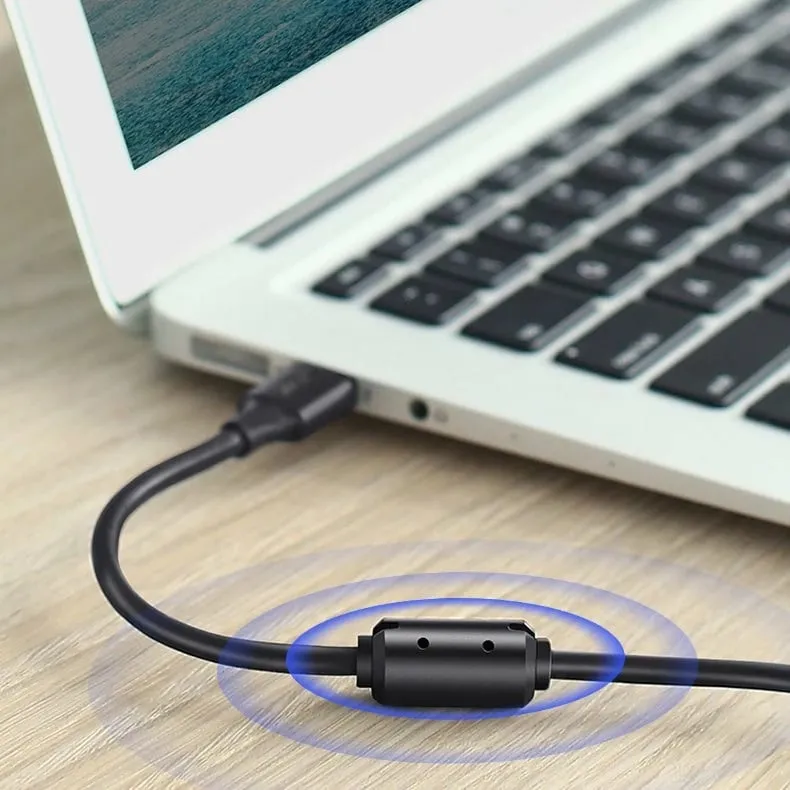 Kabllo USB në mini USB Ugreen US132 30472, 2 m, e zezë - 21