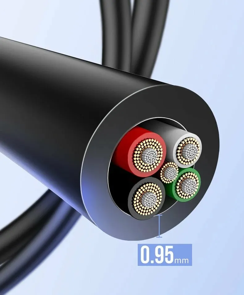 Kabllo USB në mini USB Ugreen US132 30472, 2 m, e zezë - 22