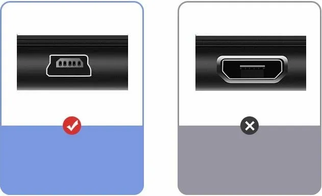 Kabllo USB në mini USB Ugreen US132 30472, 2 m, e zezë - 25