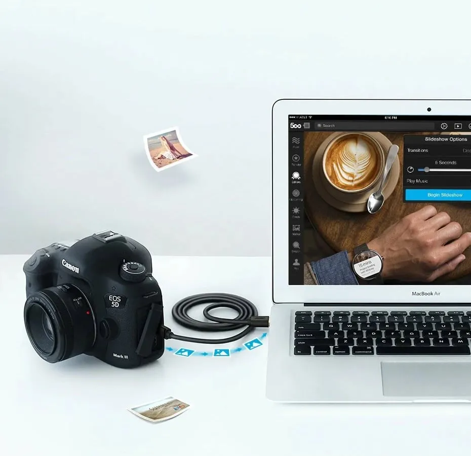 Kabllo USB në mini USB Ugreen US132 30472, 2 m, e zezë - 5