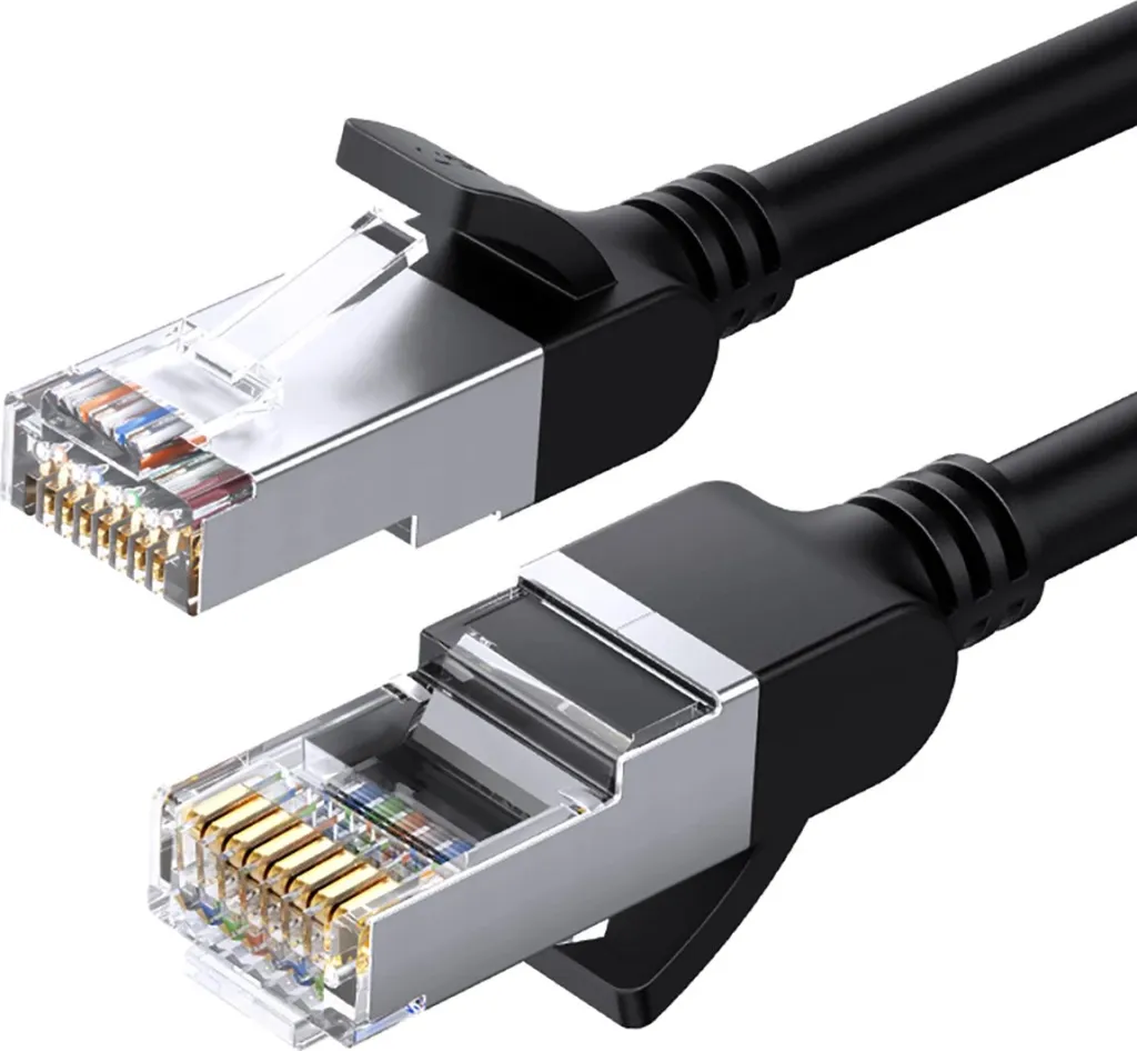 Kabllo rrjeti Ugreen Cat 6 UTP, RJ45, 5m, e zezë - 1