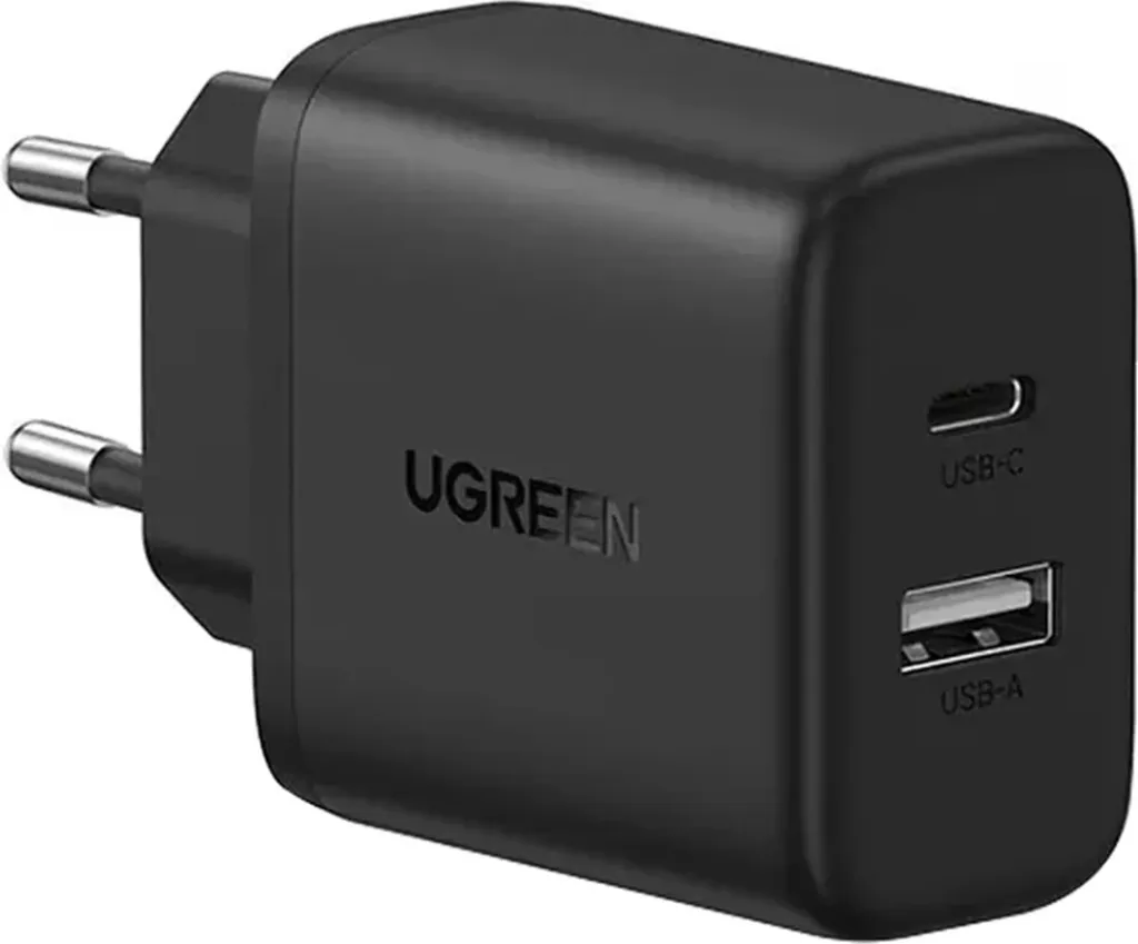 Karikues muri Ugreen X227 GaN, 20W, 1x USB-A, 1x USB-C, i zi - 2