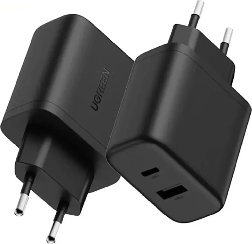 Karikues muri Ugreen X227 GaN, 20W, 1x USB-A, 1x USB-C, i zi - 4