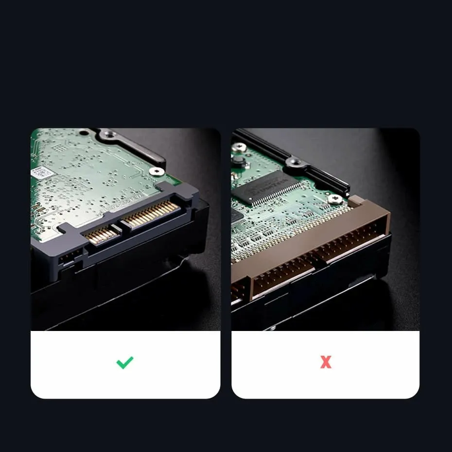 Kasë Ugreen CM300 70498 për hard disk 2.5'' SATA 3.0, USB-C/USB-A, 0.5m, Gri - 16